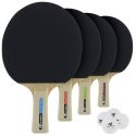 Pack Raquettes Ping Pong  Cornilleau Quatro