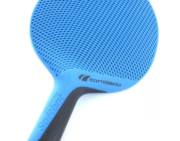 Raquette Ping Pong Cornilleau Softbat bleue