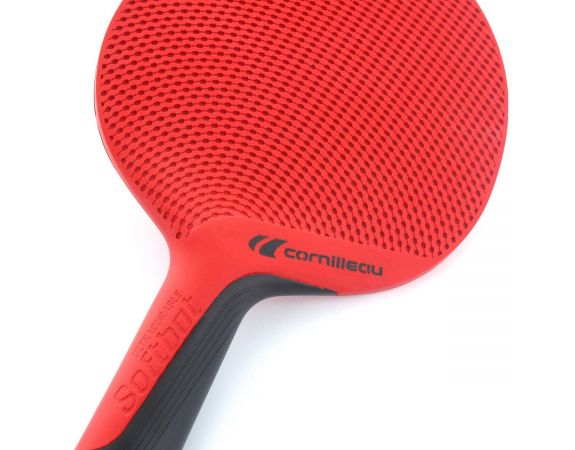 Raquette Ping Pong Cornilleau Softbat rouge