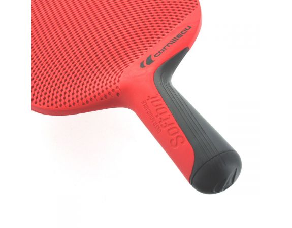 Raquette Ping Pong Cornilleau Softbat rouge