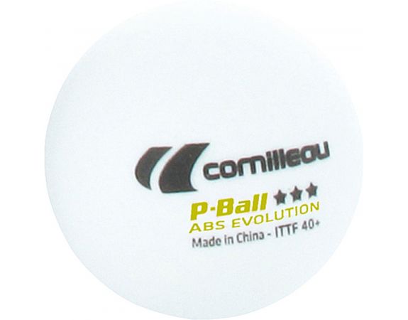 Balles Ping Pong Cornilleau P-ball3 pcs blanches
