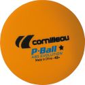 Balles Ping Pong Cornilleau P-ball 72pcs oranges