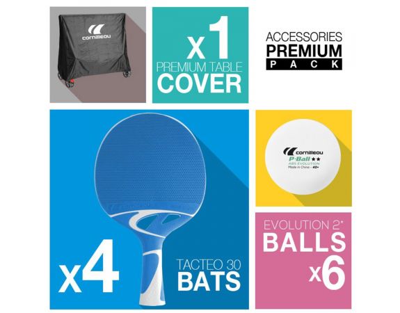 Pack accessoires Ping Pong Cornillieau Premium ext.