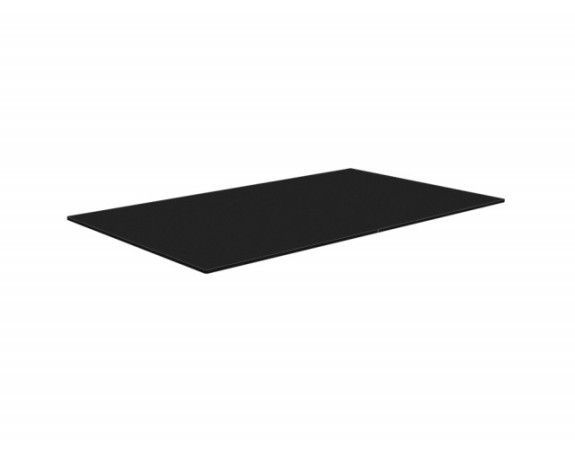 Plateaux Table Noir Grainé 6FT