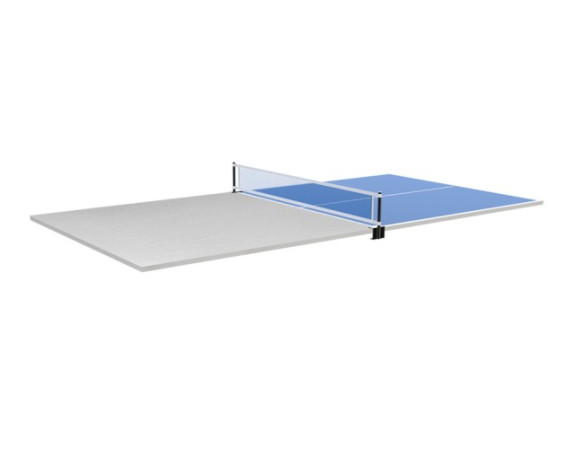 Plateaux Table Blanc Boisé 7FT Ping Pong