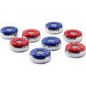 Palets pour Shuffle Board Rouge et Bleu