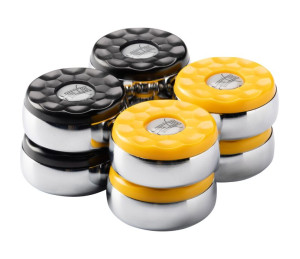 Palets pour Shuffle Board Noir et Jaune