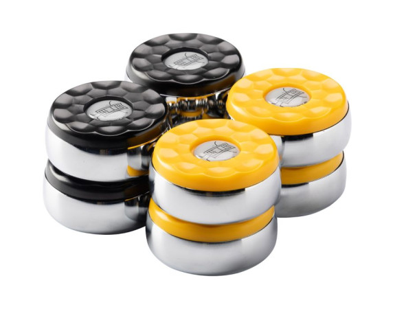 Palets pour Shuffle Board Noir et Jaune