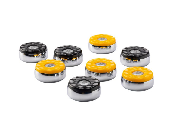 Palets pour Shuffle Board Noir et Jaune