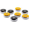 Palets pour Shuffle Board Noir et Jaune