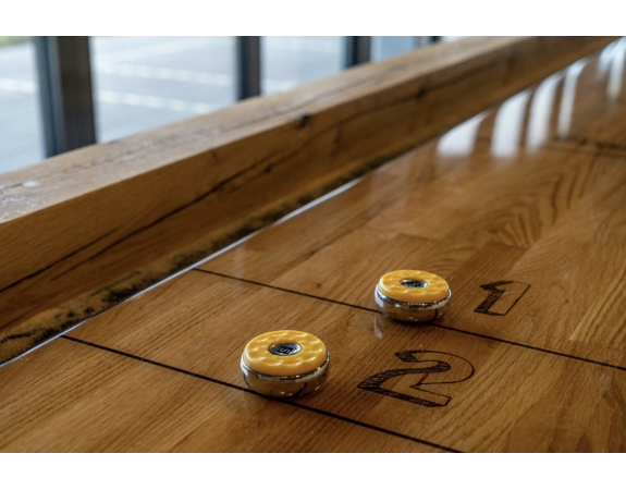 Shuffly Shuffle Board 14FT Frêne Massif Clair