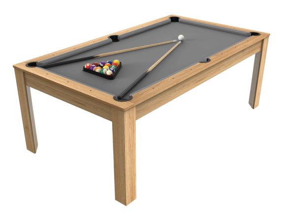 Billard convertible Guillaume Bois clair 7 FT