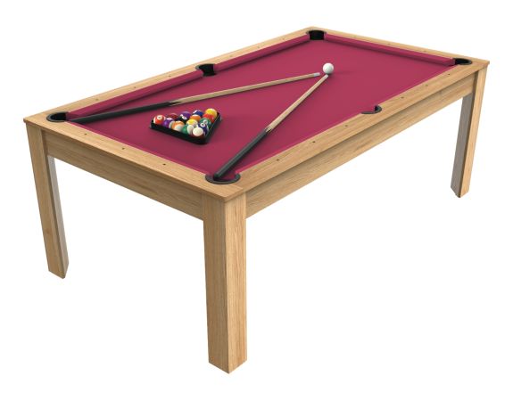 Billard convertible Guillaume Bois clair 7 FT