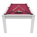 Billard convertible Guillaume Blanc 7 feet