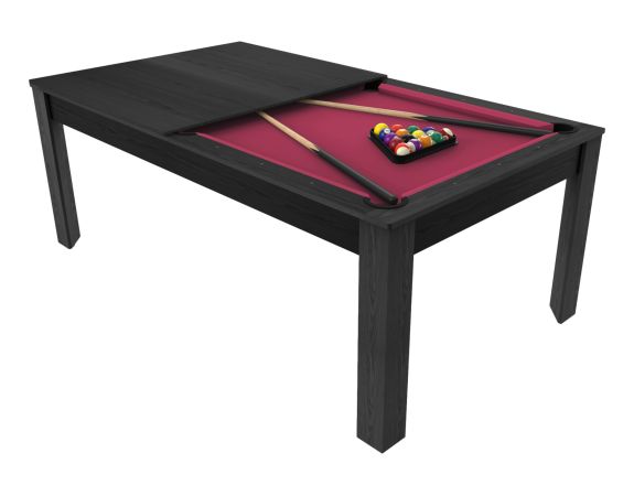 Billard convertible Guillaume Noir 7 FT