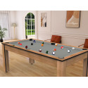 Billard convertible Delhi Bois Clair 6 ou 7FT