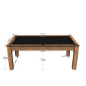 Billard convertible Delhi Bois Clair 6 ou 7FT