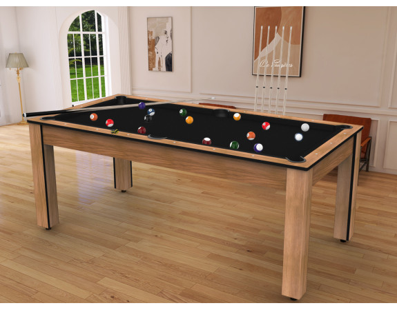 Billard convertible Delhi Bois Clair 6 ou 7FT